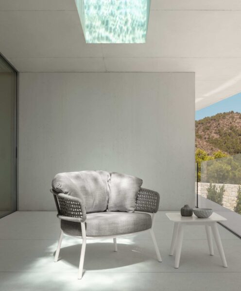 Moon//Alu Two-seater Sofa 8