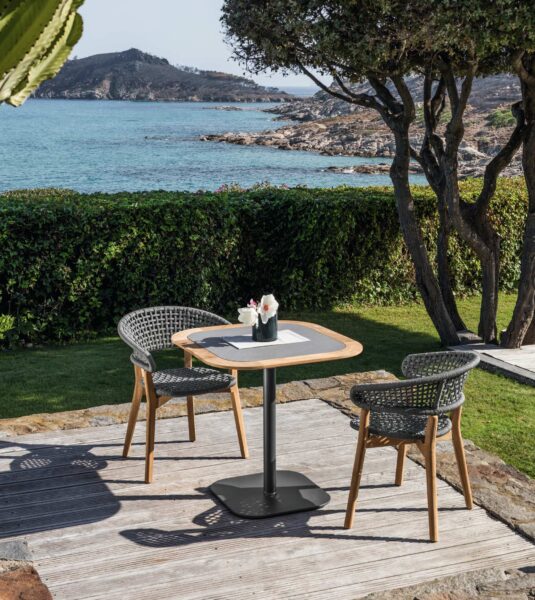 Moon//Teak Dining Chair 0