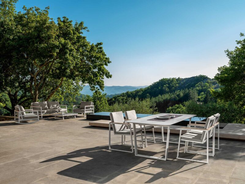 Alabama//Alu Dining Table 220×100 1