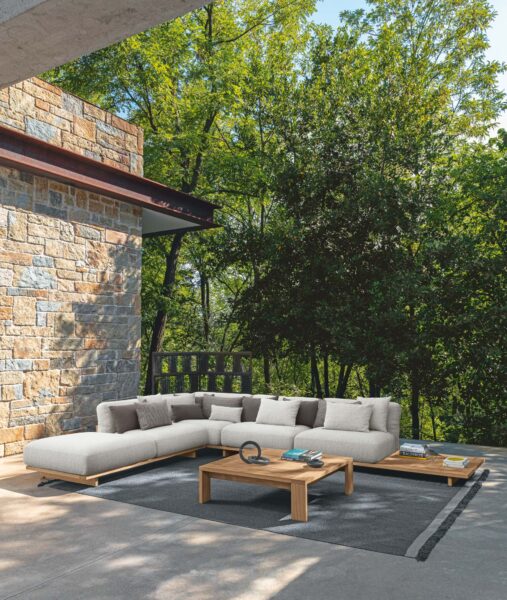 Argo//Wood Modular Sofa 3