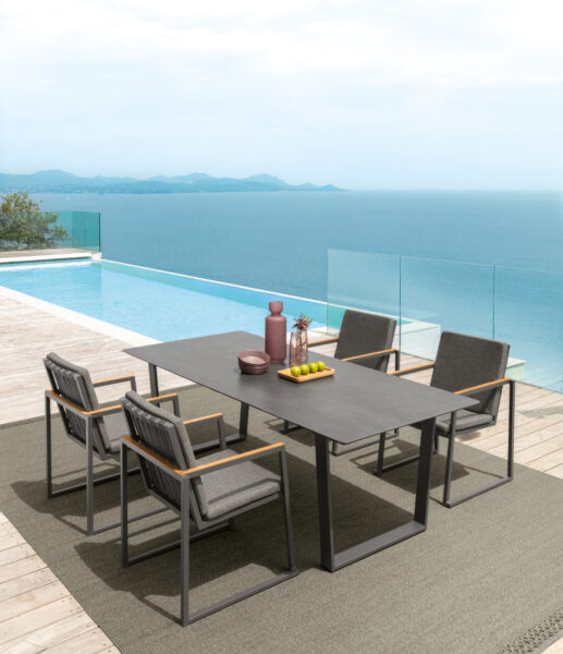 Alabama//Alu Dining Table 220×100 4