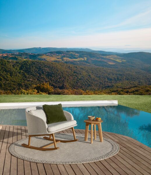 CleoSoft//Wood Rocking chair 0