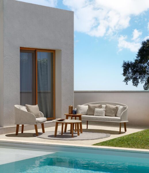 CleoSoft//Wood Padded tube chair 6