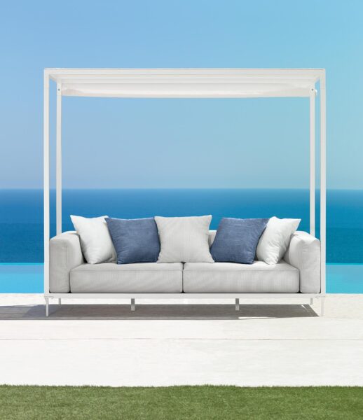 CleoSoft//Alu Canopy Sofa 0