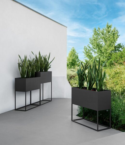 Path planter + handrail h120 0