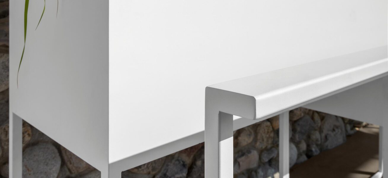 Path planter + handrail h120 3