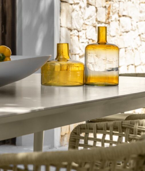 Moon//Alu 240/300×100 Extendible dining Table 4