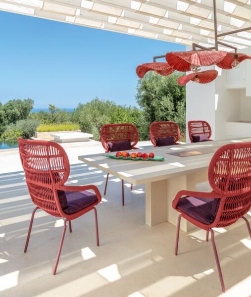 Panama Dining Armchair hight backrest 7